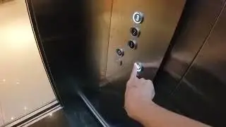 (Rare Panel) Kone Elevator/ Lift at Phoenix Restaurant, Bandung