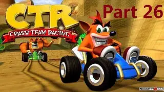 Crash Team Racing: 101% Walkthrough Part 26 - Skull Rock CTR Token