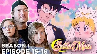 Sailor Moon S1 Ep 15 & 16 Reaction | First Time Watching!