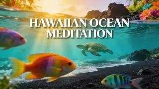 12 Minutes of Underwater Hawaii Meditation - Big Island Sea Turtles & Tropical Fish