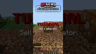 Why this is the best generator server in minecraft #minecraft #minecraftshorts #opgens #tycoon