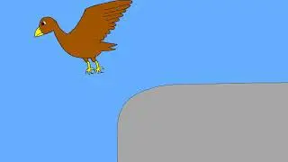 Bird flying animation