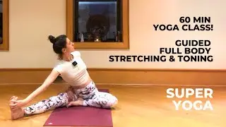 YOGA CLASS! Guided Full Body Stretching & Toning