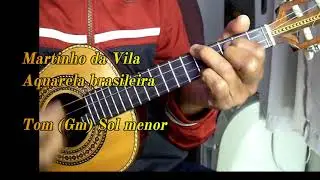 Tocando cavaquinho,Martinho da Vila,Aquarela brasileira-COM CIFRAS