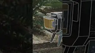 This grill can be operated with an app