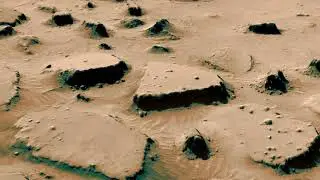 Western Cerberus Fossae - Mars in 4k