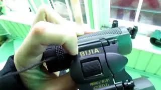 Тест биноклейTest binoculars Bijia 12x25DCF  Uscamel и монокуляр Aomekie 16 52