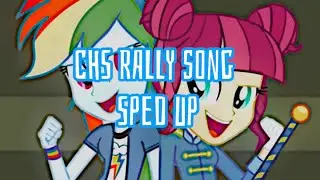 CHS Rally Song But Sped Up