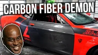 The Soul Snatcher Dodge Demon goes CARBON FIBER! 😈 | Demonology Drag Racing