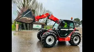 MANITOU MLT634-120 4WD TELEHANDLER * AG-SPEC * C/W PUH , TINES & BUCKET