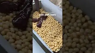 4 ingredient rice puff bars 🤤🤎
