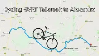 Cycling GVRT Tallarook to Alexandra