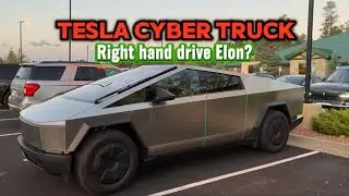 Tesla Cyber ​​Truck. Илон с правым рулём?