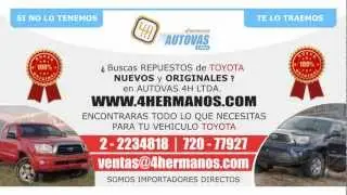 Repuestos para TOYOTA, Originales (nuevos). La Paz - Bolivia