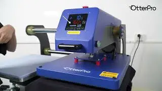 OtterPro Air Press Slide Dual Station Heat Press - Optimizing DTF Transfer Efficiency