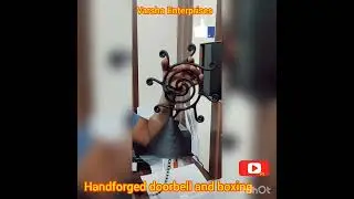 Hand forged Door Bell Unboxing 🔔
