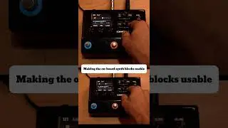 Instant Synth Vibes on the HX Stomp #hxstomp #bassguitar #tutorial  #synth