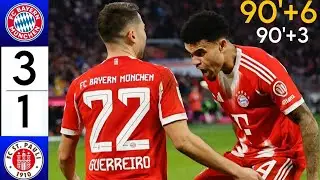 FC Bayern Munich vs St. Pauli Highlights Bundesliga &bull; Nicolas Jackson & Luis D&iacute;az Goals
