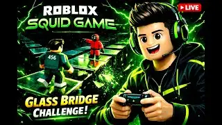brainrot Live Glass Challenge Squid Game in Roblox #live #shorts #roblox