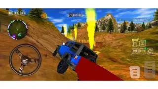 😱Thar Roxx Jeep Offroad SUV jeep 4x4 Driving Jeep Offroad Adventure Android Gameplay Video - 12