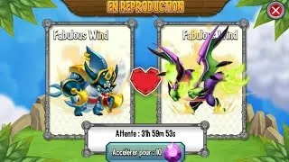 Dragon city - New Breeding High Marauder Dragon + High Reborn Dragon = ???