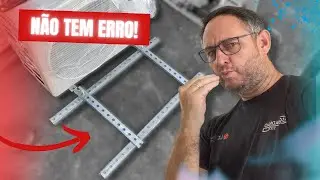 COMO FAZER SUPORTE AJUSTÁVEL PARA AR EM TELHADO INCLINADO!