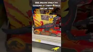 HUGE Jurassic World Toy Clearance at Target! 😱 Deals You Can&rsquo;t Miss! #jurassicworld #jurassicpark