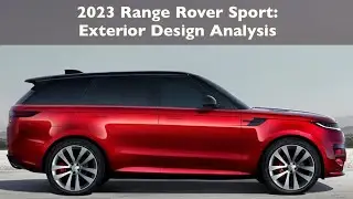Новый Range Rover Sport: анализ внешнего дизайна