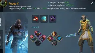 Frostborn pvp: 18/35 Rogue V in the realities of Frostborn.