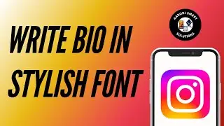 How to Write Instagram Bio in Stylish Font