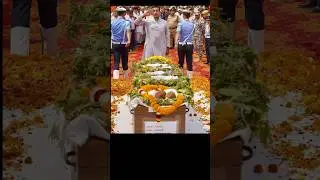 As IAF hero is laid to rest, daughter vows to join forces, avenge his death #IAFHero #SurendraMoga