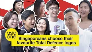 Singaporeans choose their favourite Total Defence logos