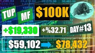 $MF $TUP US STOCK LIVE Profit💰$19,330💸%32🚀DAY TRADING 🗓️04-07-2023📈🔥الاسهم الامريكي تداول يومى مباشر