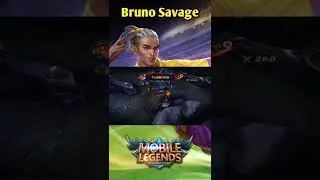Bruno Savage 🔥🔥 #short #shorts #viral #bruno #ml #mlbb #shortml #brunosavage #savage