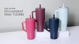 Br&uuml;Mate Era Leakproof Straw Tumblers