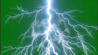 Epic Lightning Strike Green Screen Effect for Cinematic VFX & Storm Scenes