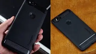 Google Pixel 2 Spigen Rugged Armor Case Review