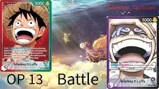 Smile! One Piece TCG: RG Luffy Vs BP Luffy