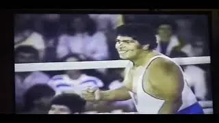 Aquiles O Matador x Gladiador Hamilton - Gigantes do Ringue Rede Record Anos 80