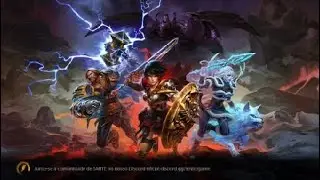 SMITE (2022) Gameplay - [PS4] Primeira Vez Jogando.