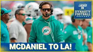 Justin Herbert&rsquo;s Dynasty Value SKYROCKETS After Chargers Name Mike McDaniel Offensive Coordinator!