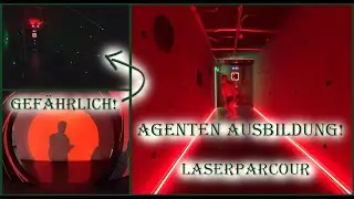 AGENTEN AUSBILDUNG ! Haben wir SPIONAGETALENT und &uuml;berleben wir den LASER PARCOUR? NEXT 007 ?