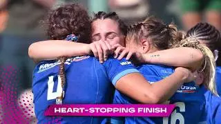 Epic Comeback HALTED ✋  | South Africa v Italy | WXV 4 | Match Highlights