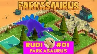 Parkasaurus First Look Gameplay - The cutest dino sandbox ever!  (Pilot)