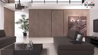 LAMP - MonoFlat UNISON - Flush Sliding Secret Door System - MUF1200