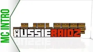 Cinema 4D MineCraft Intro for AussieRaidz ► Tron Nation Design