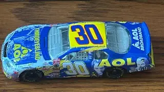 2003 Steve Park #30 AOL/ThirdEyeBlind (NWCS) Custom 1:64 Diecast Review!!!