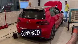 Golf GTI MK7.5 (is38 TTE-555 Turbo) (400hp base map) Dyno