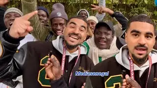 Finale Maroc vs S&eacute;n&eacute;gal : Baros mobilise et galvanise les supporters s&eacute;n&eacute;galais devant le stade 