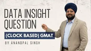 Data Insight Question ( Clock Based ) GMAT  - Video 2 #mathematicseducation